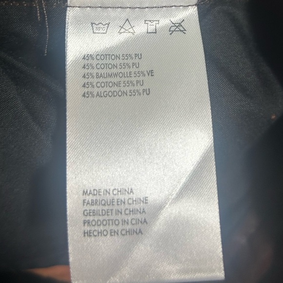 Steele Brown Faux Leather Pants size small NWT - Picture 11 of 11